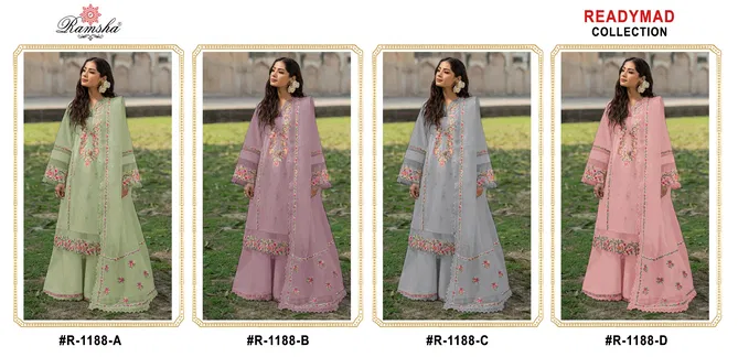 Ramsha R 1188 Pakistani Readymade Suits Wholesale Price In Surat